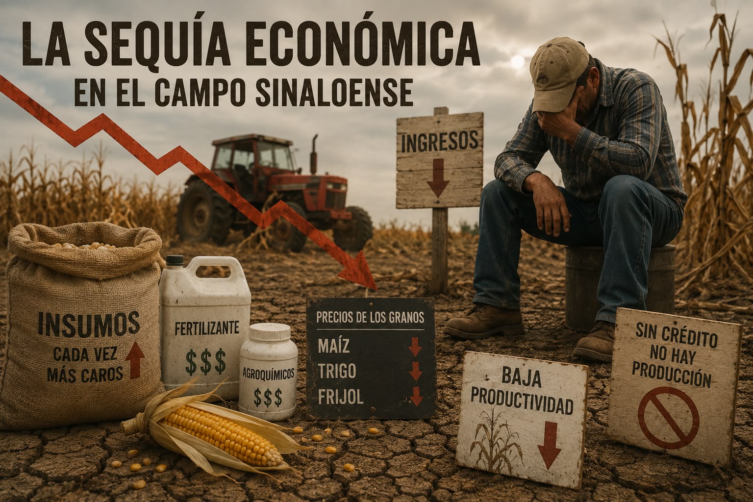 LA SEQUÍA ECONÓMICA DEL CAMPO SINALOENSE