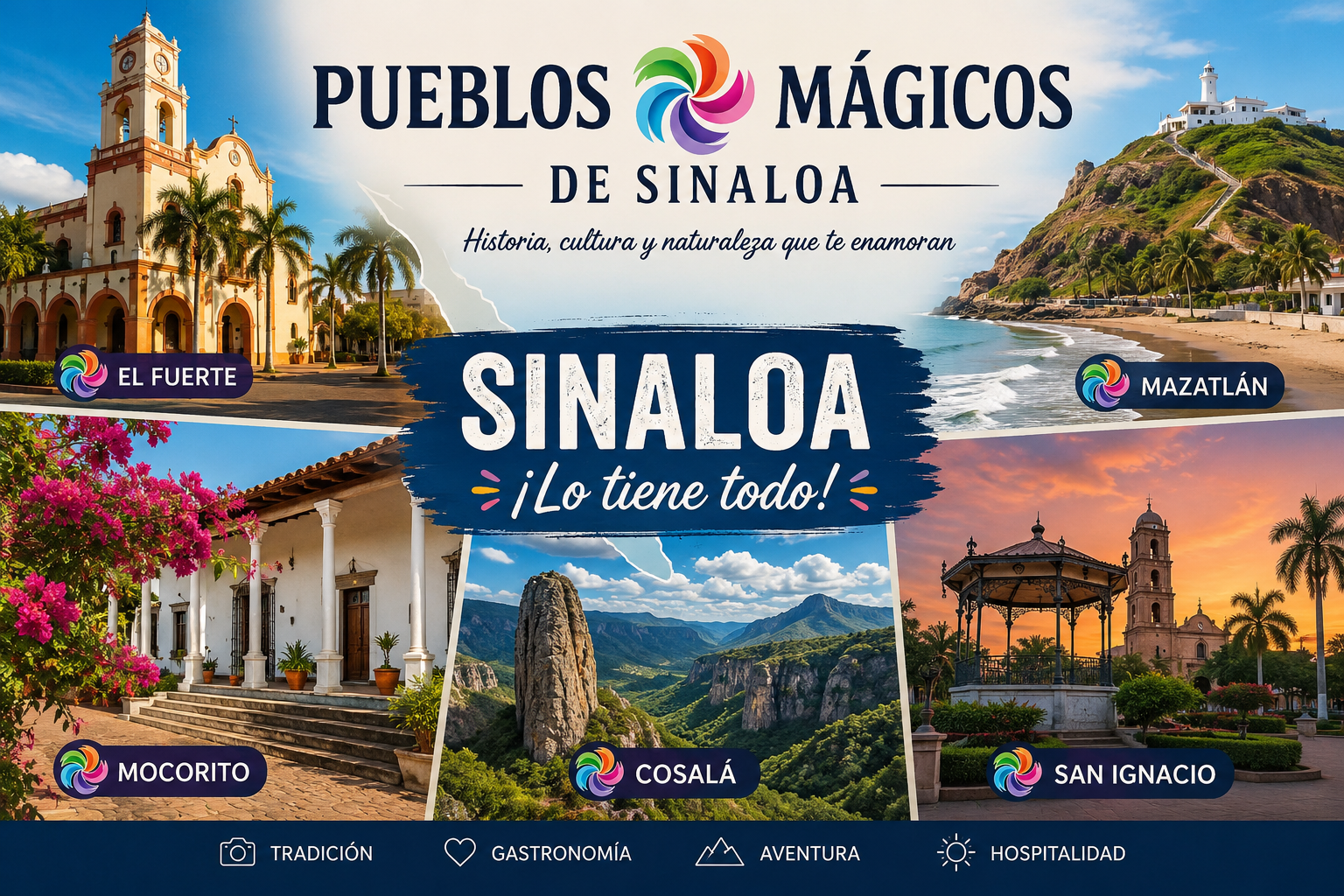 CONOCE LOS CINCO PUEBLOS MÁGIOS DE SINALOA ESTE VERANO