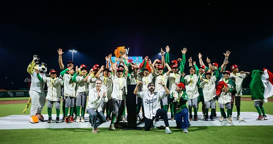 NOCHE MÁGICA EN TEPIC, MÉXICO VERDE SE LLEVA EL TÍTULO DE LA SERIE DEL CARIBE KIDS AL DERROTAR A REPÚBLICA DOMINICANA