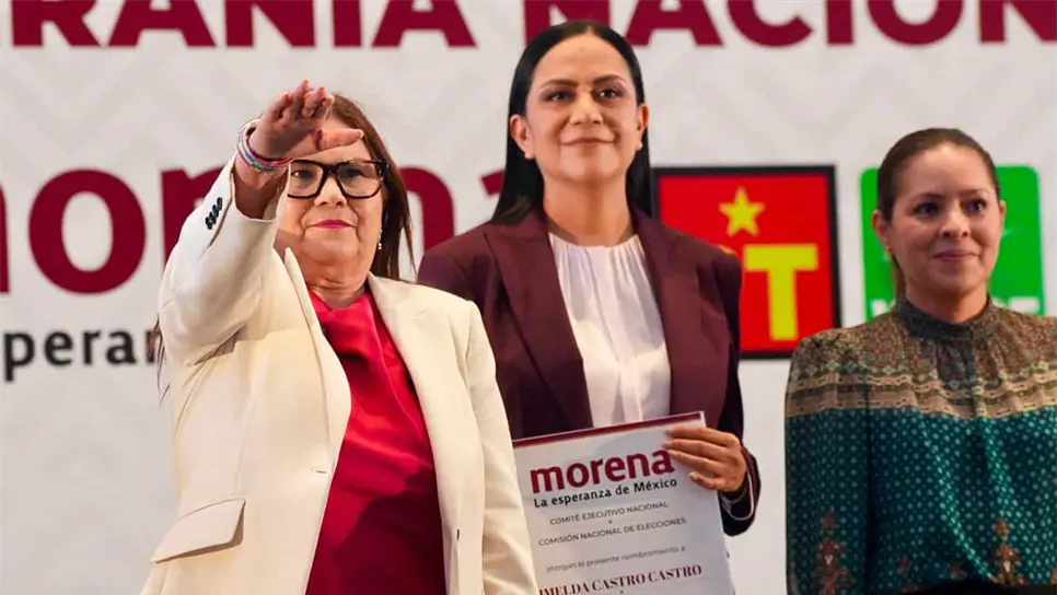 IMELDA CASTRO: ‘NO HAY GRIETA EN MORENA’; ASEGURA UNIDAD EN EL PARTIDO