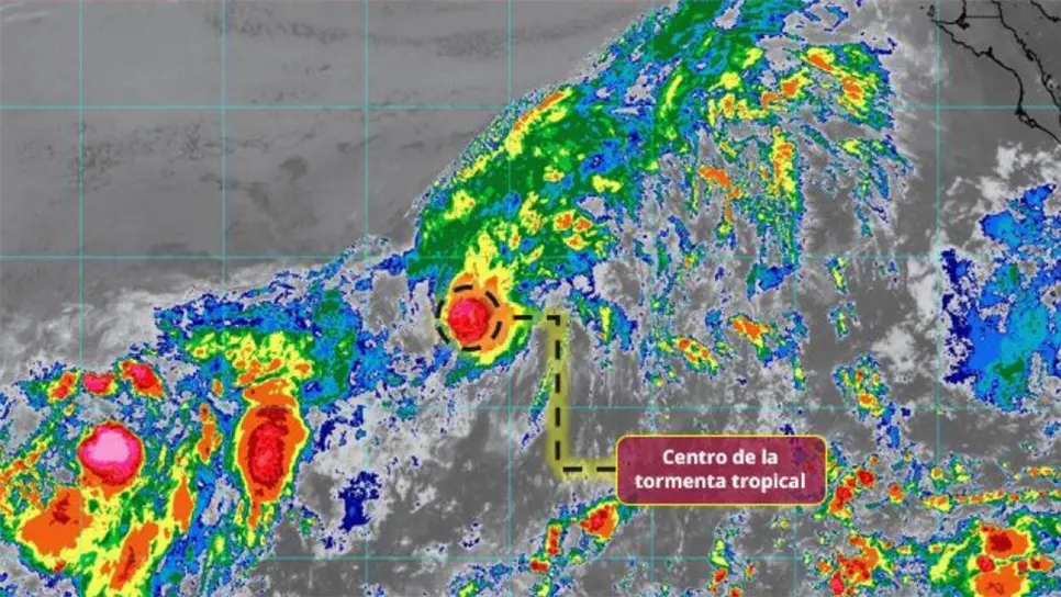 SE FORMA LA TORMENTA TROPICAL ‘HERNÁN’ PERO ALEJADO A LAS COSTAS MEXICANAS
